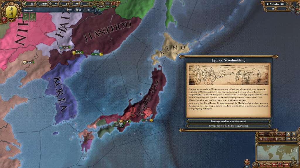 Screenshot 5 di Europa Universalis IV - The Cossacks Expansion EU Steam CD Key