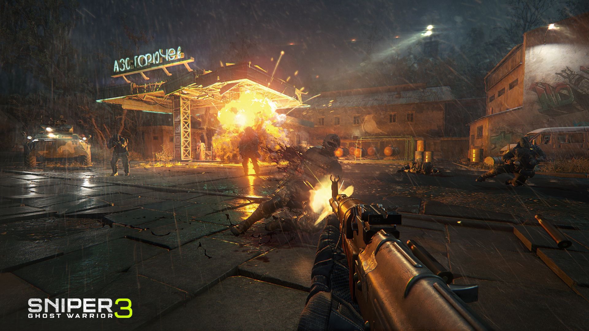 Sniper Ghost Warrior 3 - Hexagon Ice weapon skin pack DLC Steam CD Key screenshot 7