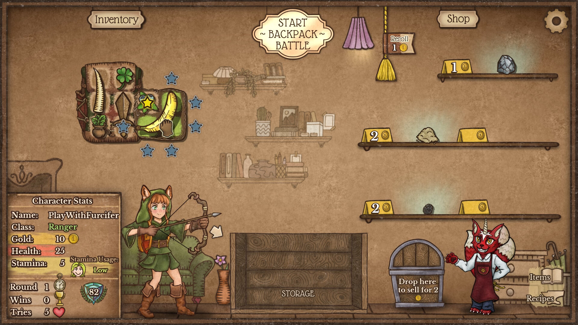 Backpack Battles LATAM Steam CD Key screenshot 1