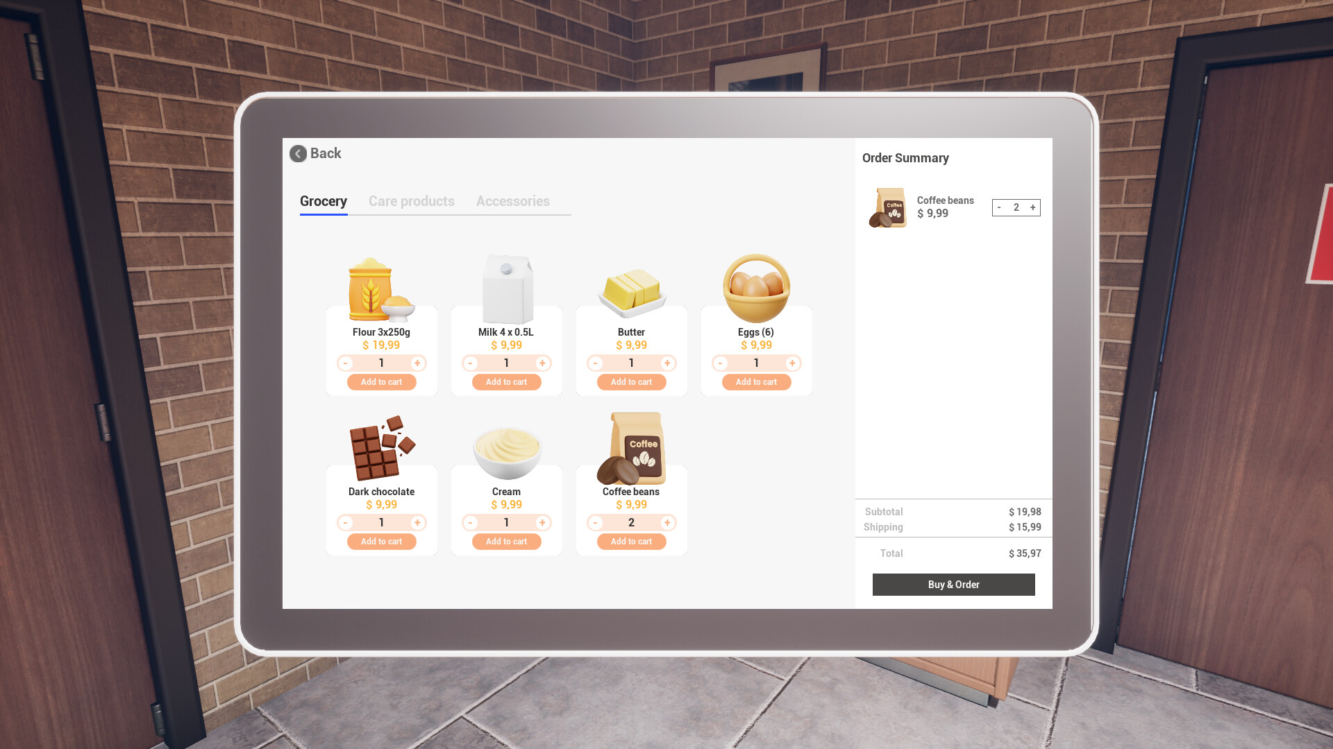 Bakery Cafe Simulator PC Steam Account – Screenshot 1