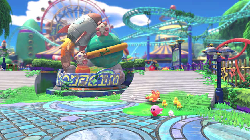 Kirby and the Forgotten Land EU Nintendo Switch CD Key screenshot 1