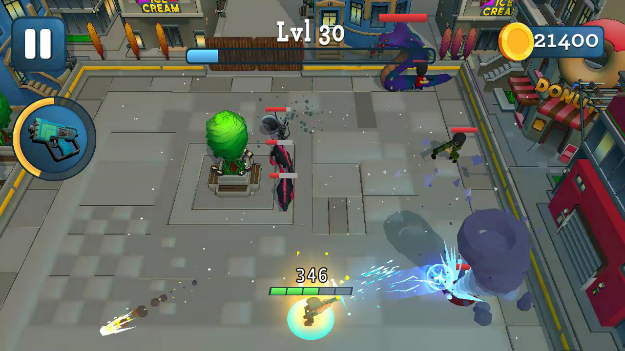 Rogue City: Casual Top Down Shooter Steam CD Key screenshot 4