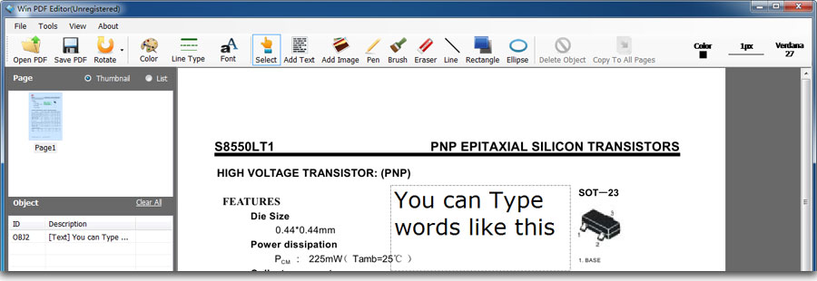 Win PDF Editor CD Key (3 PCs) 스크린샷 1