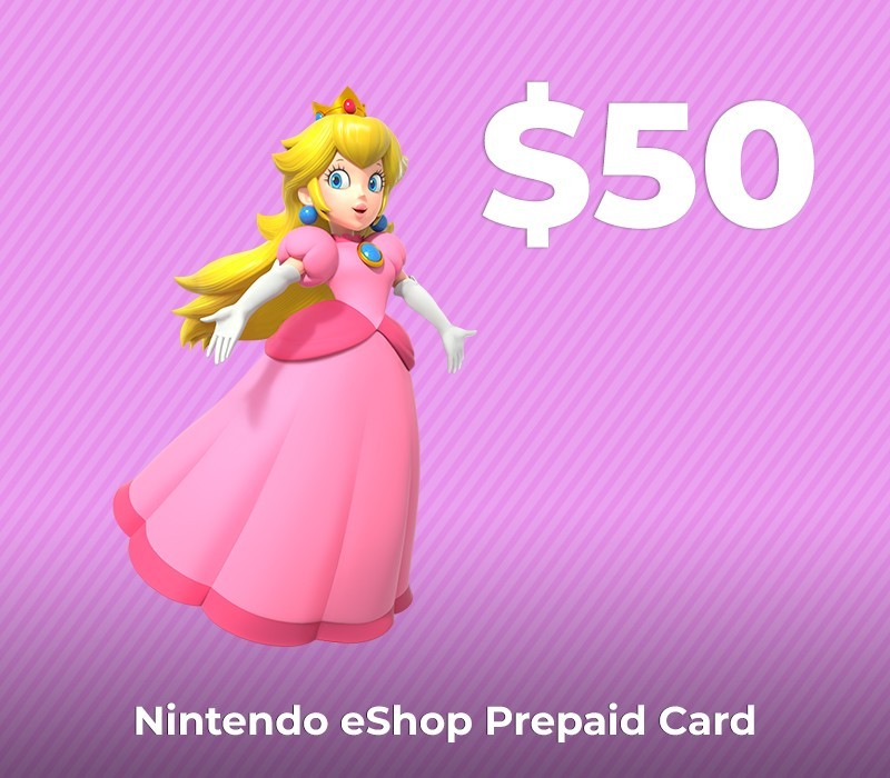 Nintendo eShop Prepaid Card $50 CA Key cover art