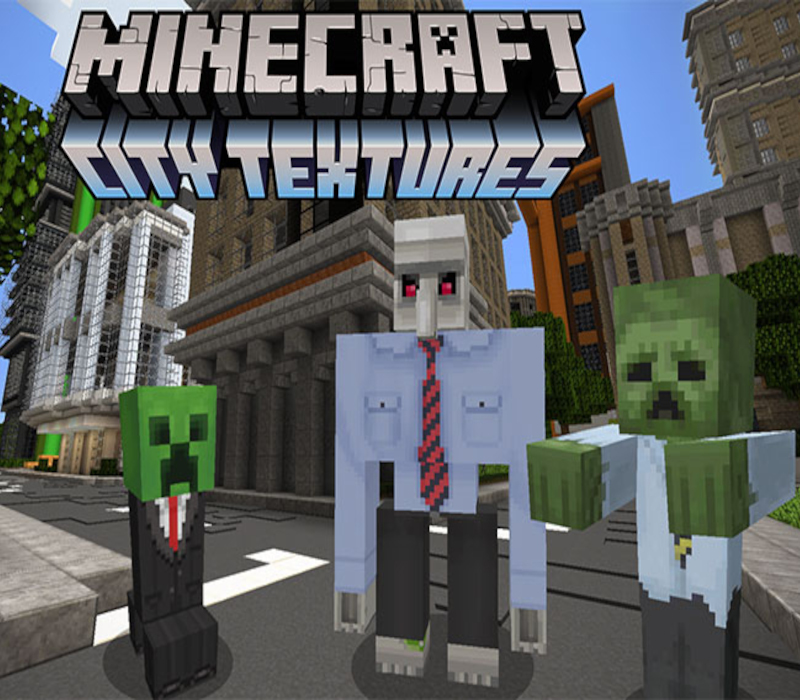 Minecraft - City Texture Pack DLC AR XBOX One CD Key cover art
