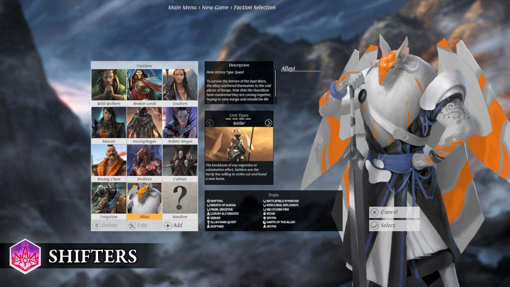 Screenshot 1 di Endless Legend - Shifters DLC EU PC Steam CD Key