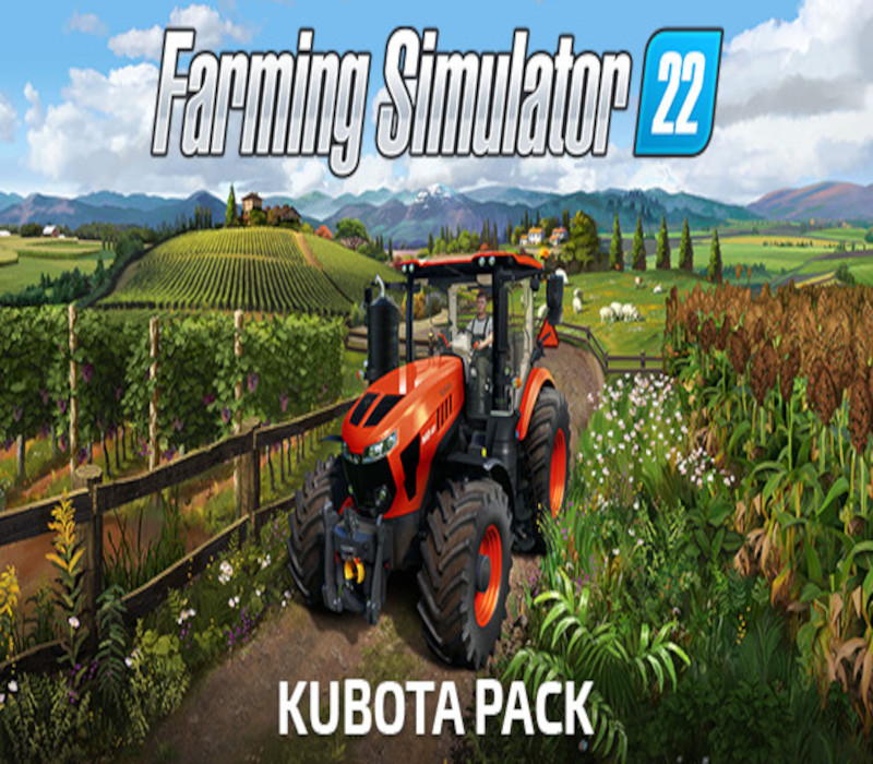 Copertina di Farming Simulator 22 - Kubota Pack DLC EU Giants Software CD Key