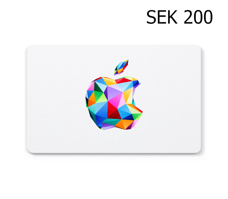 Apple 200 SEK Gift Card SE cover art