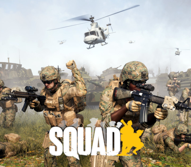 Обкладинка Squad EU PC Steam CD Key