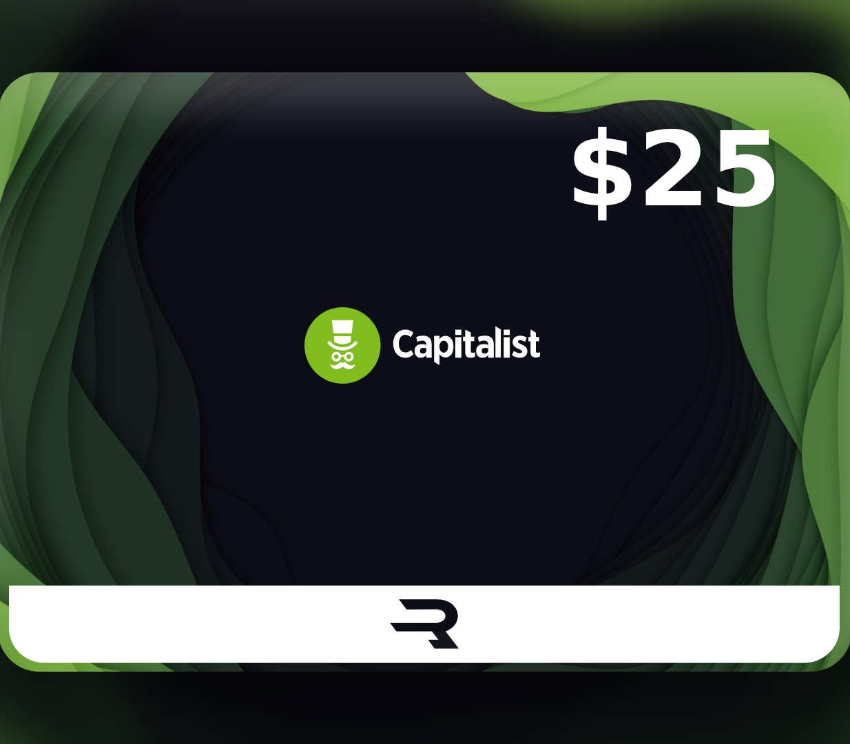 Rewarble Capitalist USD 25 Gift Card cover art