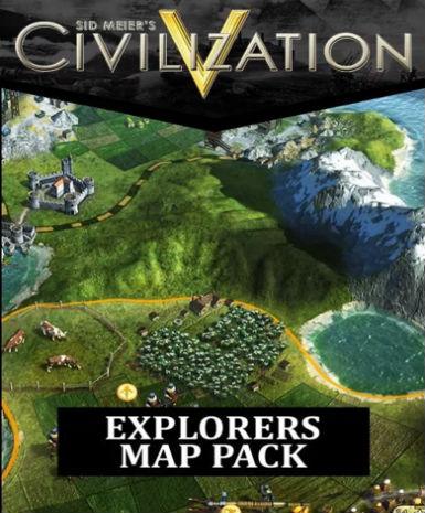 Sid Meier's Civilization V - Explorers Map Pack (DLC) (Steam) (EU) cover art