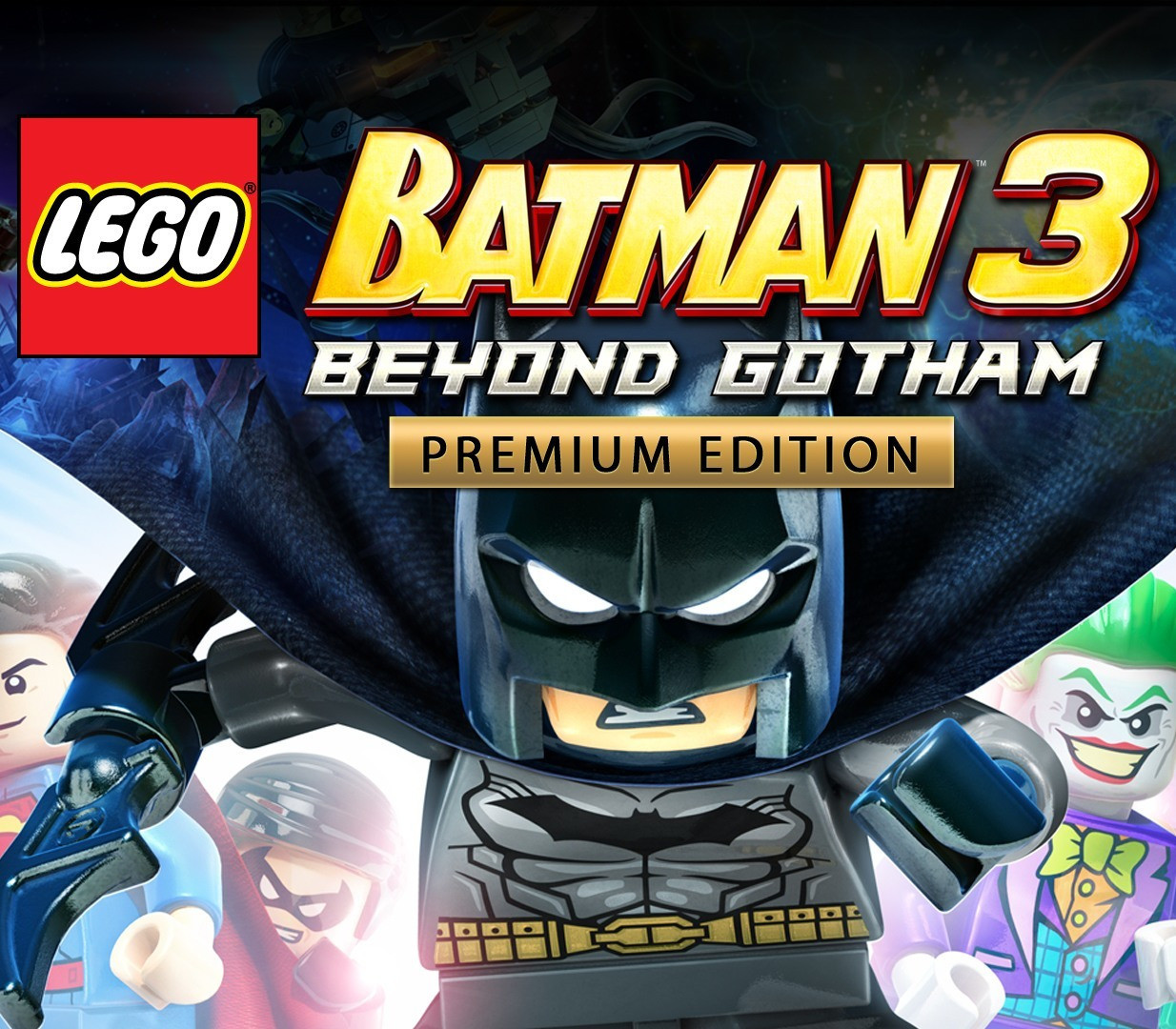 LEGO Batman 3: Beyond Gotham Premium Edition DE Steam CD Key cover art