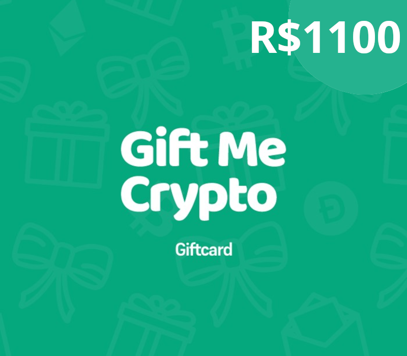 Gift Me Crypto BRL 1100 Gift Card cover art