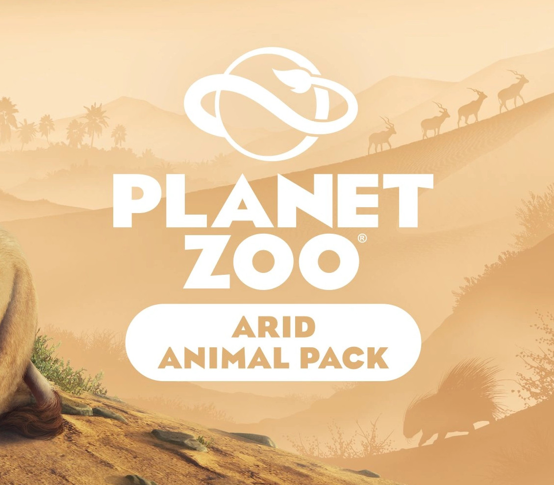 Planet Zoo - Arid Animal Pack DLC PC Steam CD Key cover art