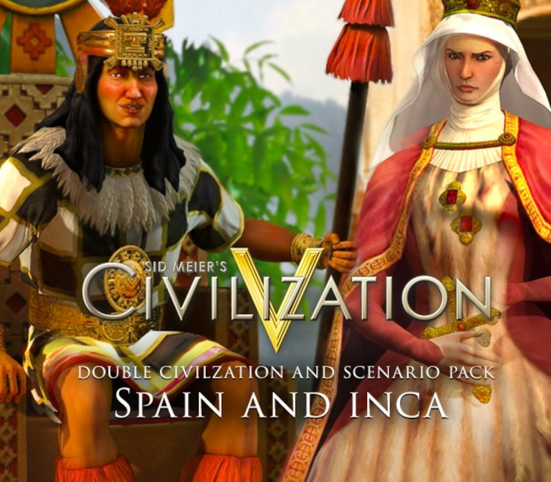 Sid Meier's Civilization V - Civ and Scenario Double Pack: Spain and Inca DLC PC Steam CD Key cover art
