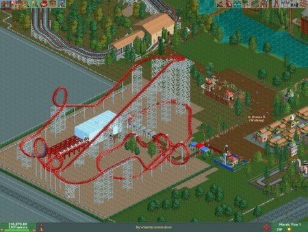 RollerCoaster Tycoon 2: Triple Thrill Pack Steam Altergift screenshot 5