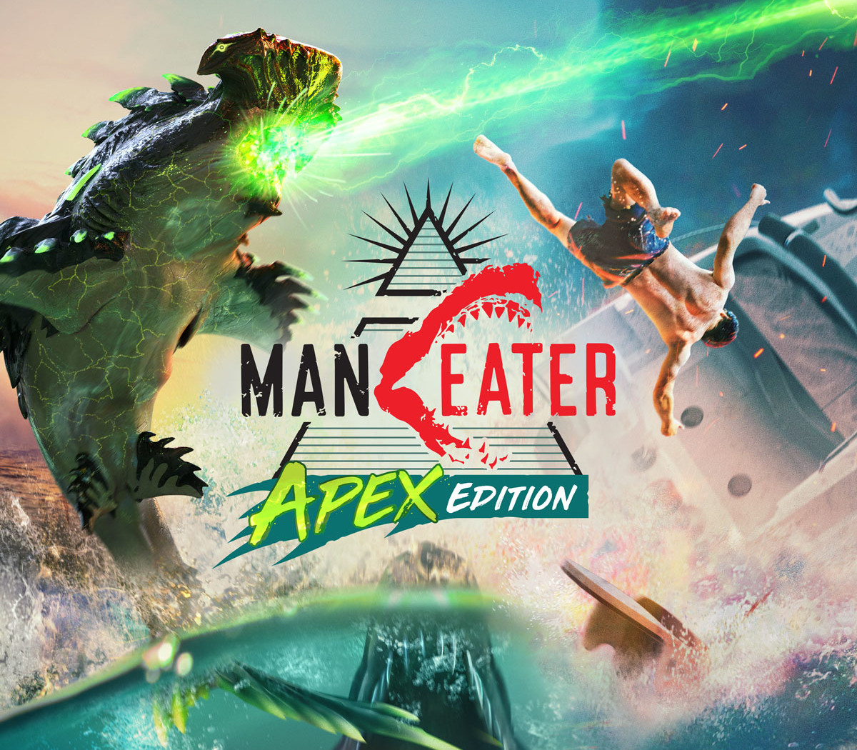 Maneater Apex Edition PC Epic Games CD Key cover art
