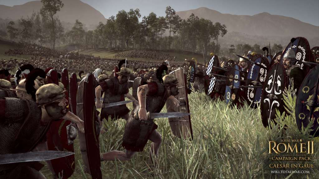 Total War: ROME II - Caesar in Gaul Campaign Pack DLC EU PC Steam CD Key screenshot 4