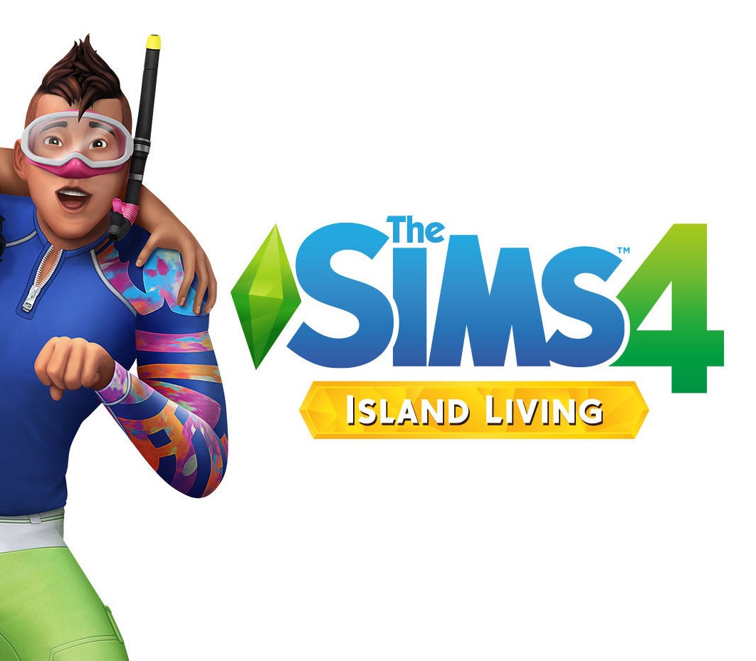 The Sims 4 - Island Living DLC EU PC EA App CD Key cover art