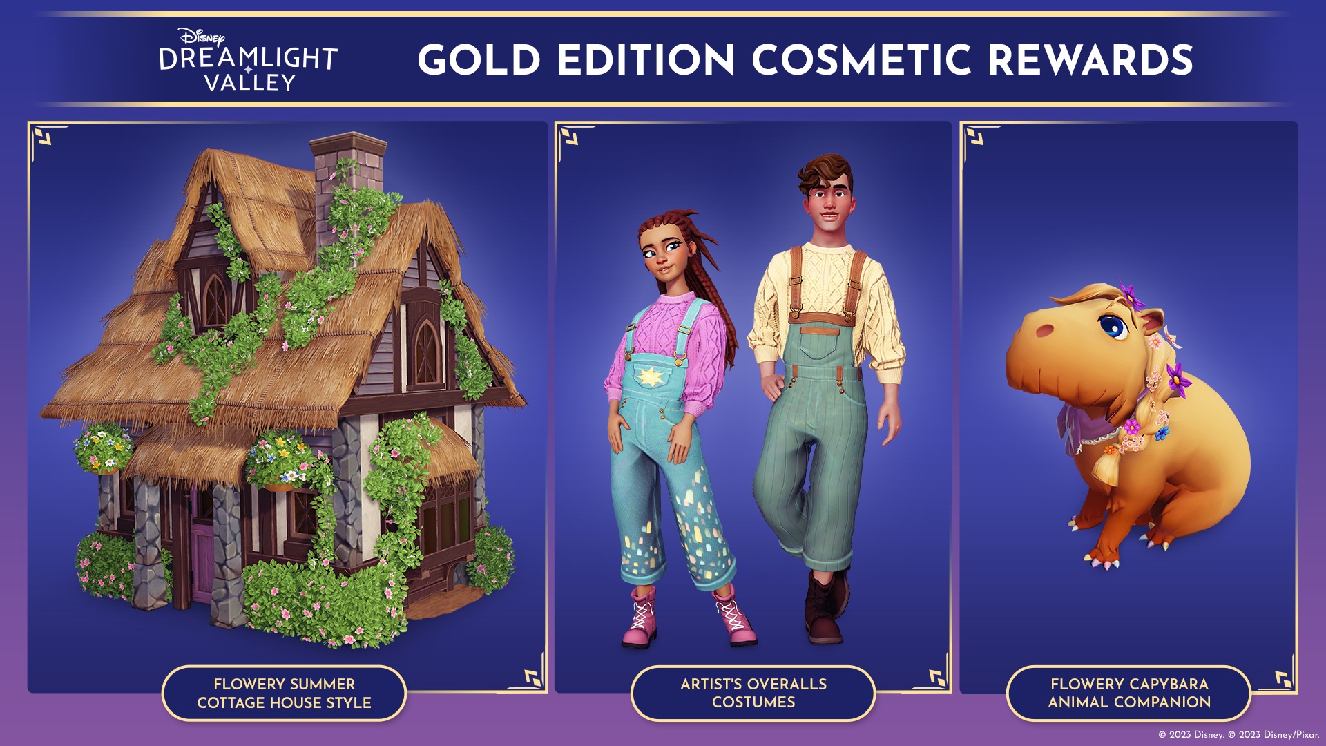 Disney Dreamlight Valley Gold Edition Steam Account screenshot 1