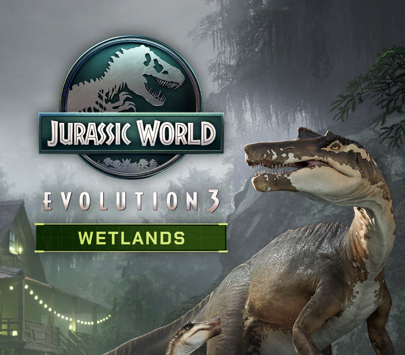 Cover von Jurassic World Evolution 3 - Wetlands DLC PC Steam CD Key