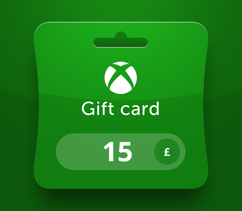 XBOX Live GBP 15 Prepaid Card UK cover art