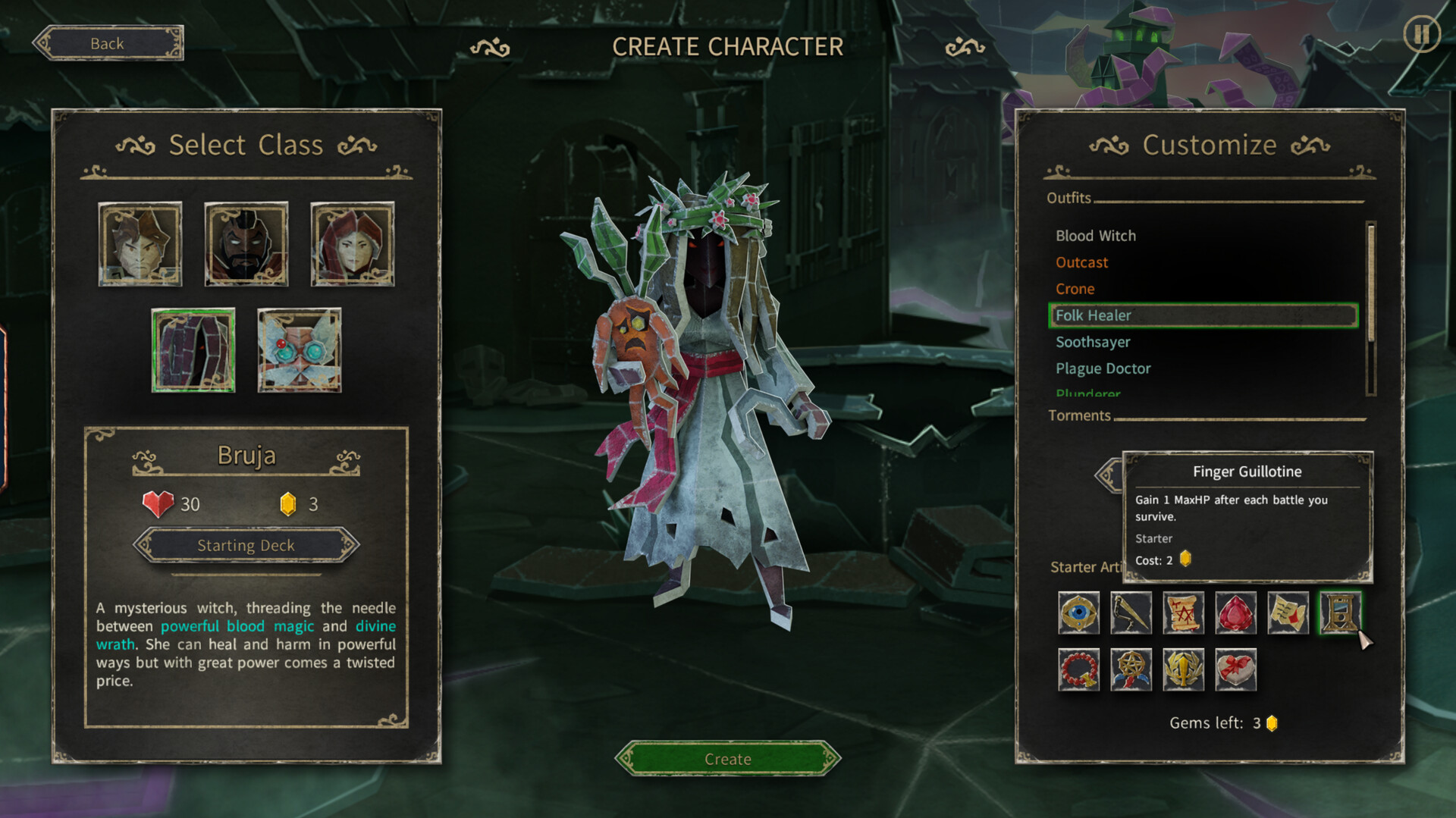 HELLCARD - Bruja, the Blood Witch DLC PC Steam CD Key screenshot 3