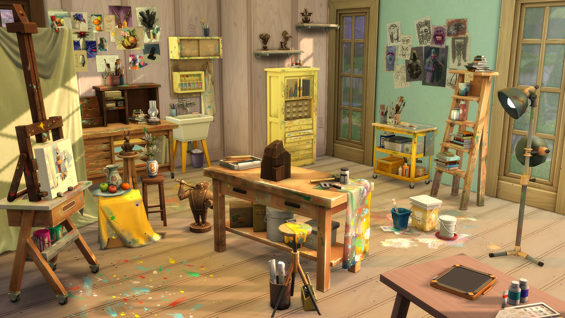 The Sims 4 - Artist Studio Kit DLC EA App CD Key screenshot 3
