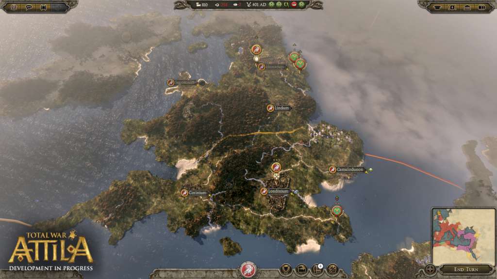 Total War: ATTILA RU/CIS PC Steam CD Key screenshot 6