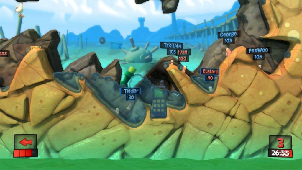 Worms Revolution Gold Edition EU Steam CD Key screenshot 5