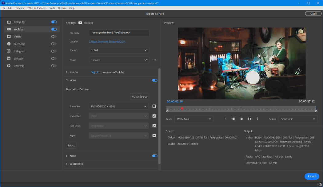 Adobe Premiere Elements 2025 (3 Years / 1 PC/MAC) 스크린샷 2
