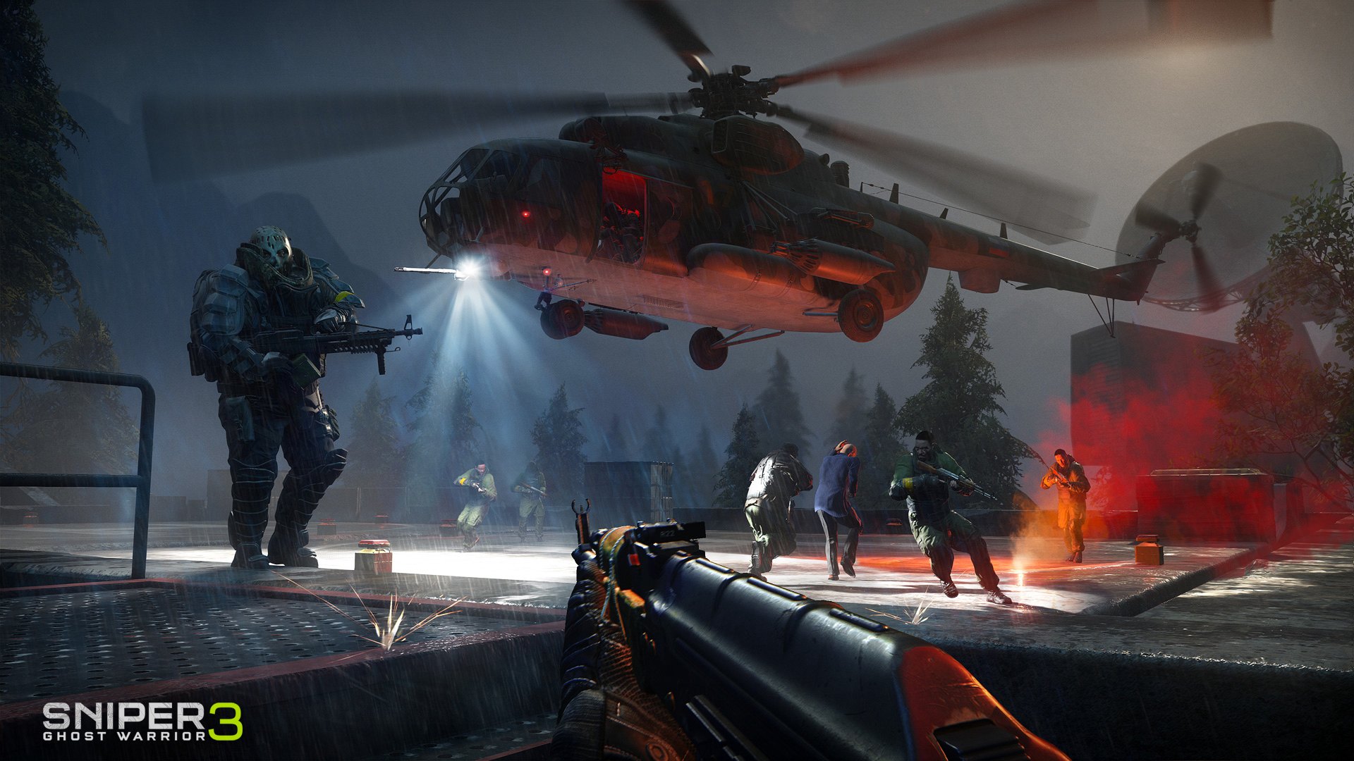 Sniper Ghost Warrior 3 - Hexagon Ice weapon skin pack DLC Steam CD Key screenshot 1