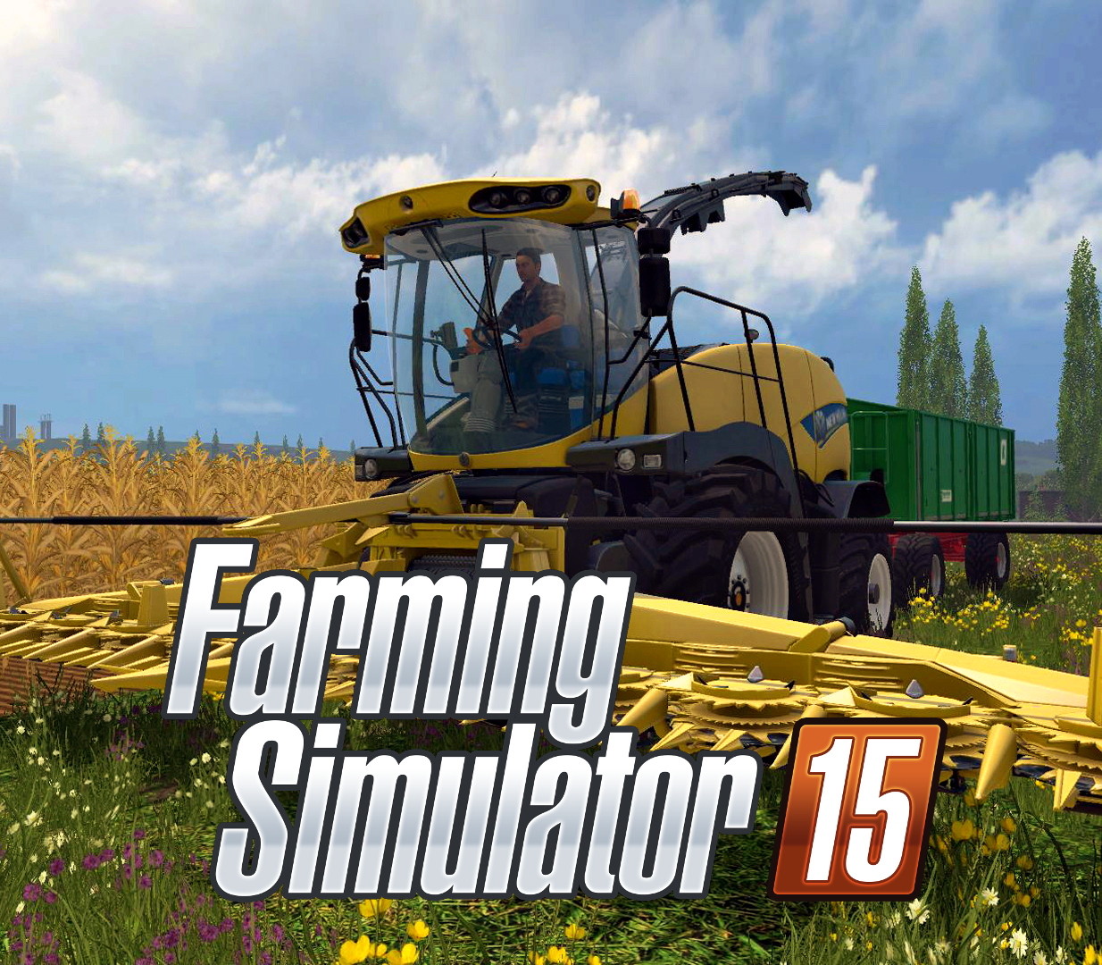 Cover von Farming Simulator 15 - New Holland Pack DLC PC Steam CD Key