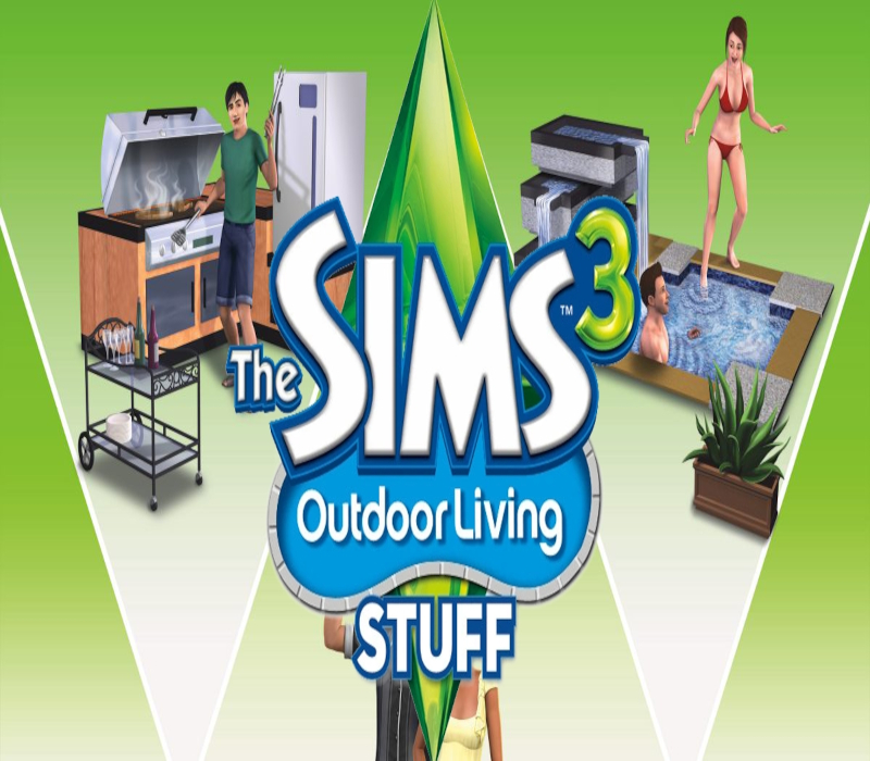 Capa de The Sims 3 - Outdoor Living Stuff DLC PC EA App CD Key