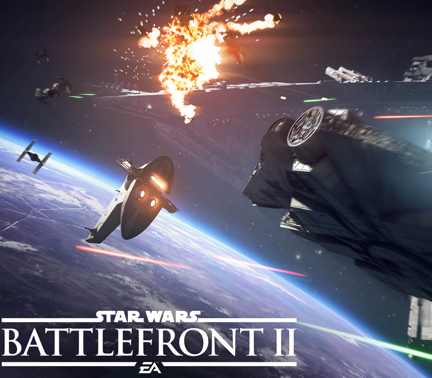 Star Wars Battlefront II EN / FR / ES / PT Languages ONLY EA App CD Key cover art