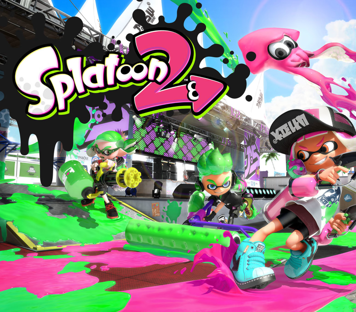 Splatoon 2 Nintendo Switch Access 커버 아트