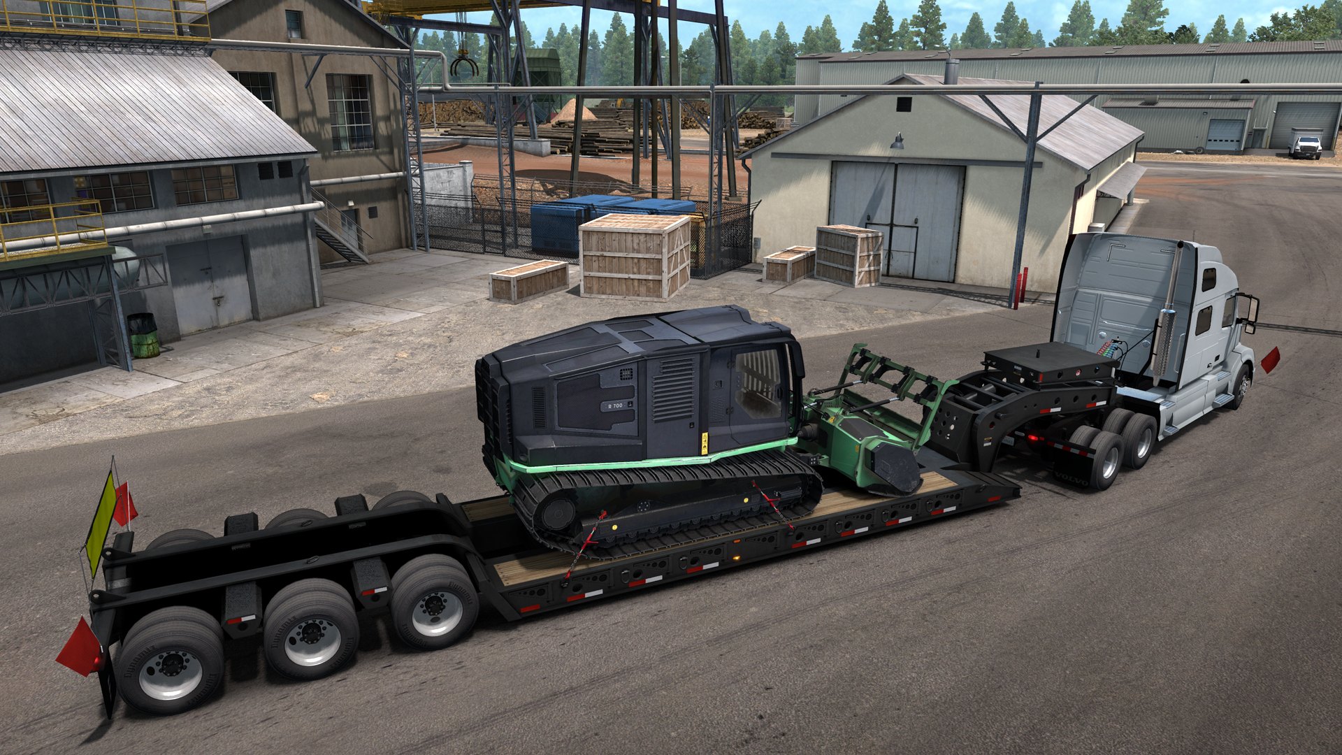American Truck Simulator - Forest Machinery DLC EU PC Steam Altergift screenshot 4