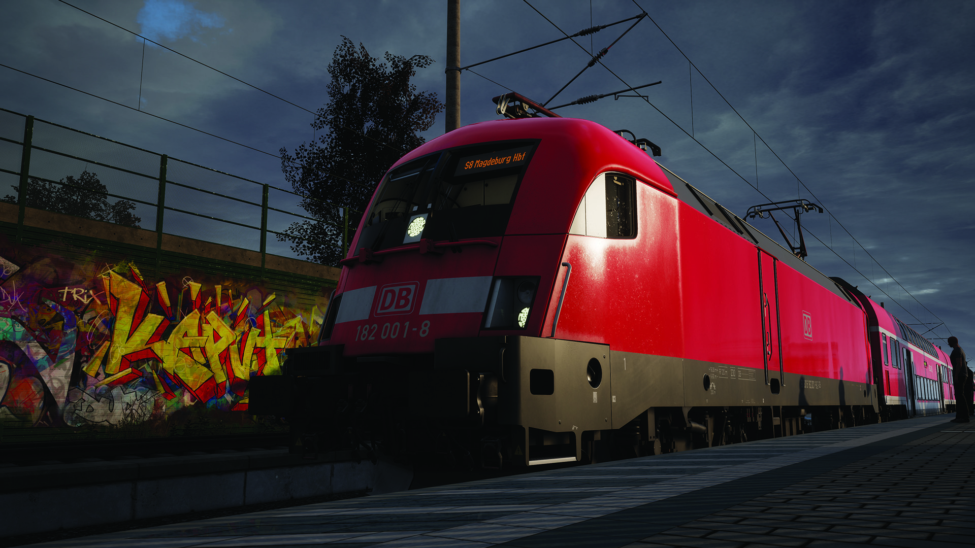 Train Sim World - DB BR 182 Loco Add-On DLC Steam CD Key – Screenshot 1