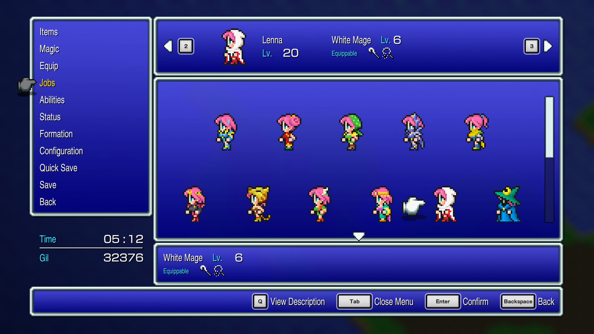 FINAL FANTASY V Pixel Remaster RoW Steam CD Key screenshot 5