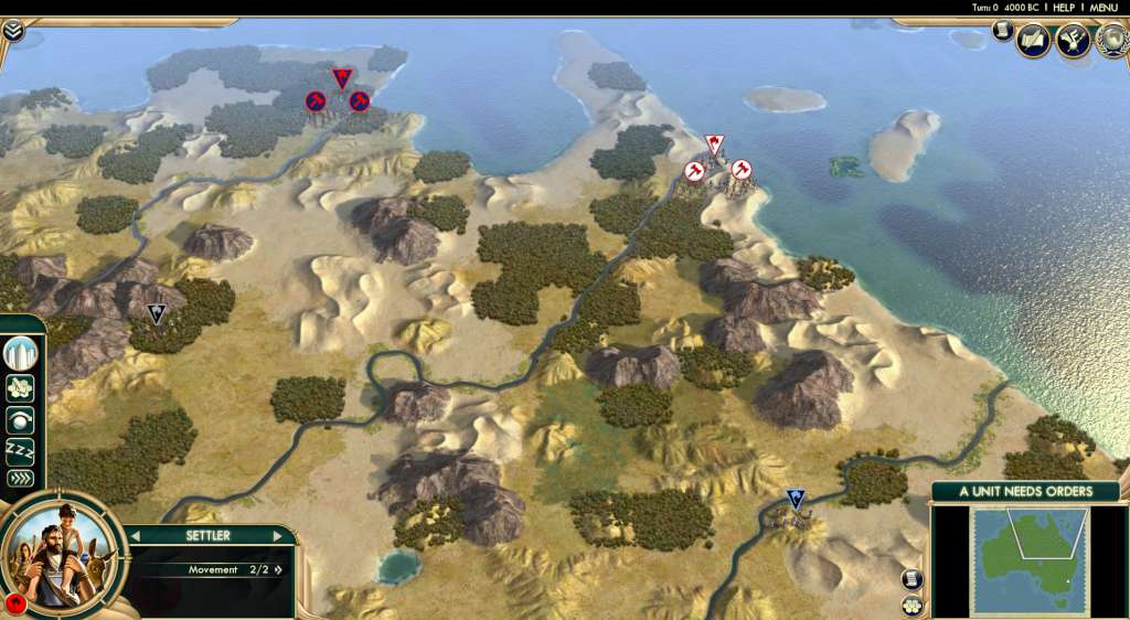 Sid Meier's Civilization V - Scrambled Nations Map Pack DLC EU Steam CD Key screenshot 5