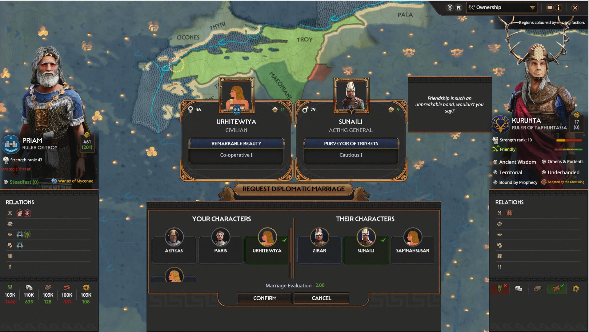 Total War: PHARAOH DYNASTIES DLC EU PC Steam CD Key ekran görüntüsü 2