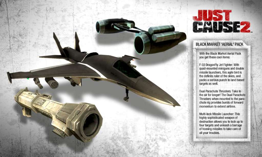 Just Cause 2 - DLC Collection Steam Gift screenshot 1