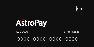 Astropay Card $5 US — zrzut ekranu 1