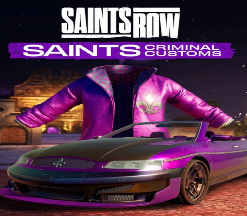 Saints Row - Saints Criminal Customs DLC Epic Games CD Key cover art