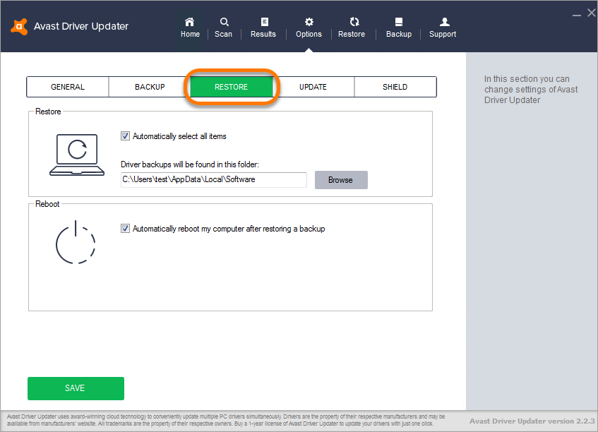 AVAST Driver Updater Key (3 Years / 3 PCs) screenshot 4