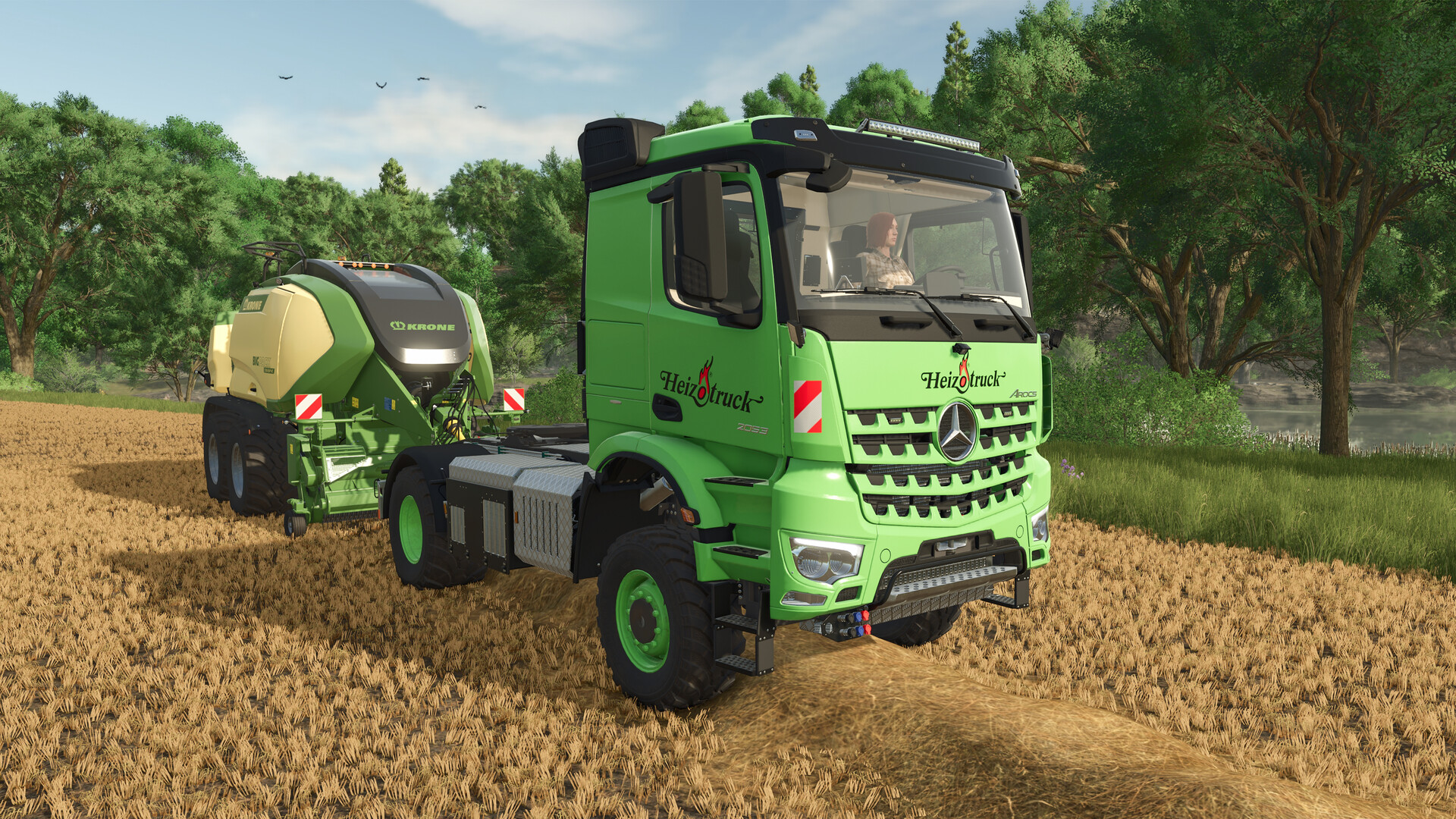 Farming Simulator 25 - Mercedes-Benz Trucks Pack DLC PC Steam CD Key screenshot 6