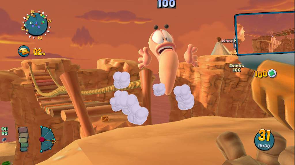 Screenshot 1 di Worms Ultimate Mayhem Deluxe Edition PC Steam CD Key