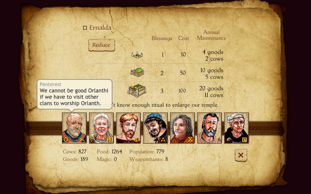 King of Dragon Pass Steam CD Key screenshot 3