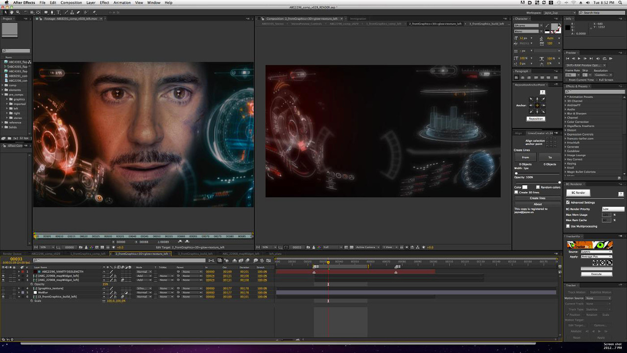 Adobe After Effects (1 Year / 1 PC / MAC) 스크린샷 1