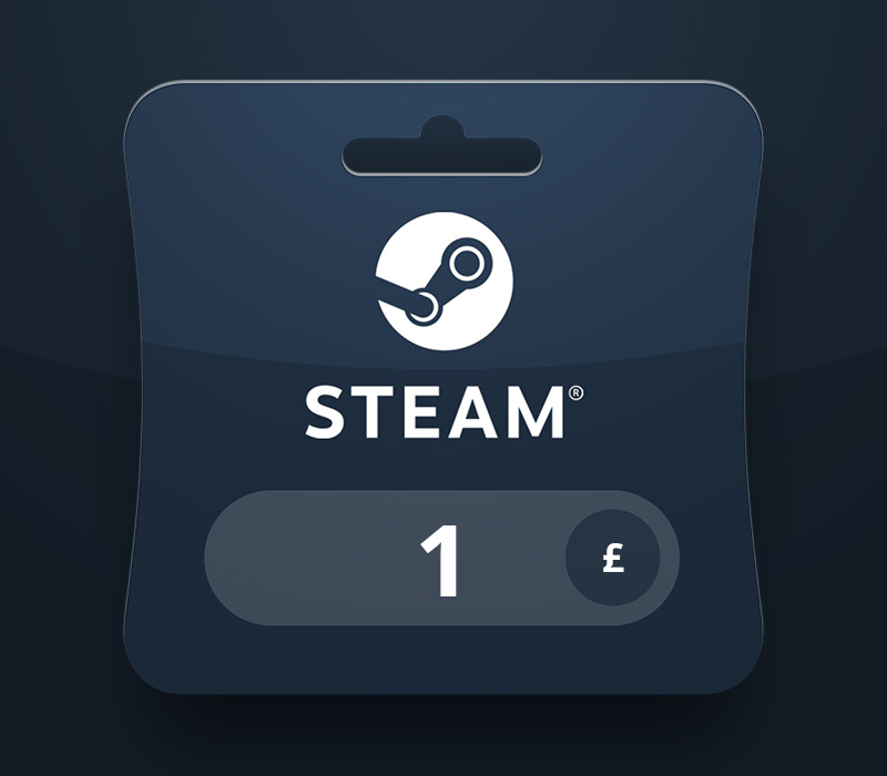Steam Wallet GBP 1 Gift Card UK cover art